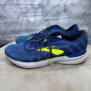 Brooks Ravenna 10 Men’s Running Shoes Blue Yellow Size 13 Medium 1102981D479